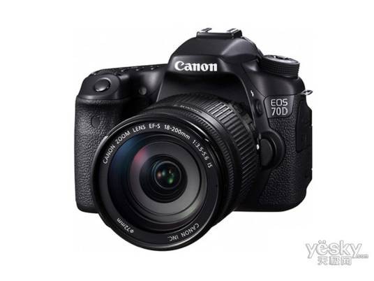 佳能EOS 70D单头套机(18-200mm IS)
