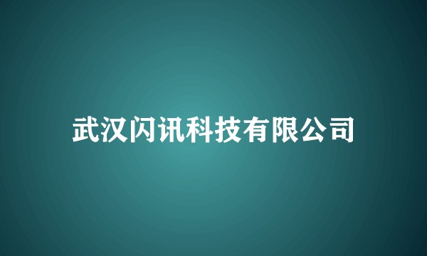武汉闪讯科技有限公司