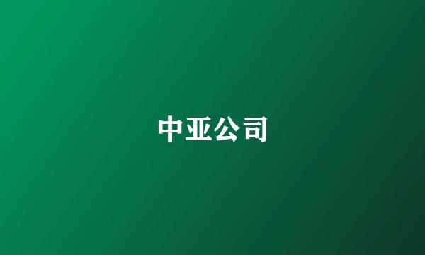 中亚公司