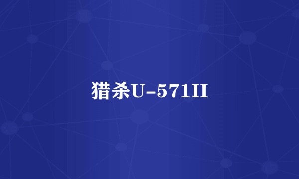 猎杀U-571II