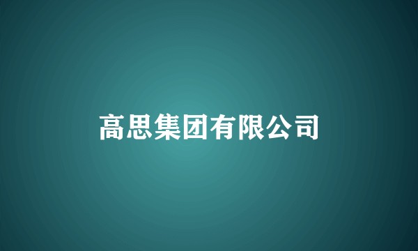 高思集团有限公司