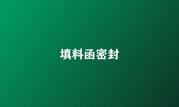 填料函密封