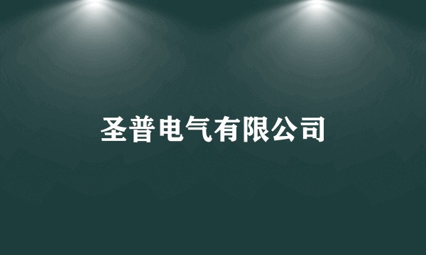 圣普电气有限公司