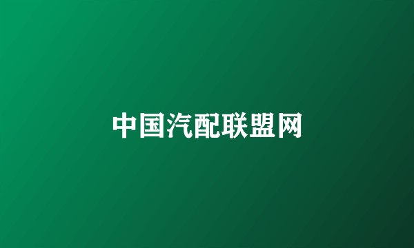 中国汽配联盟网