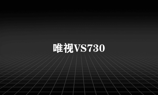 唯视VS730