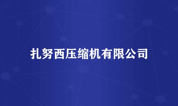 扎努西压缩机有限公司