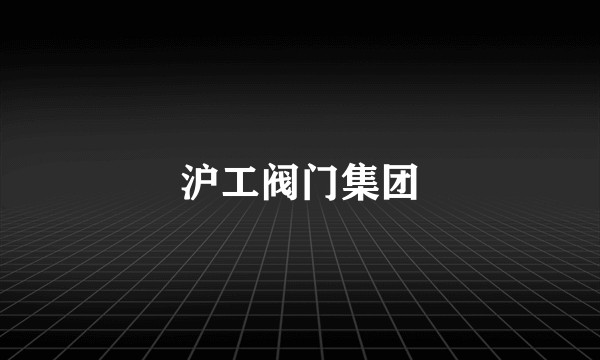 沪工阀门集团