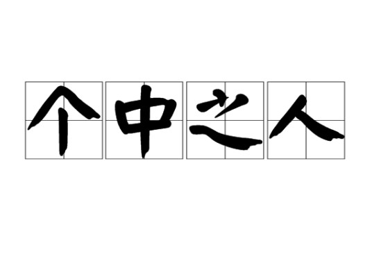 个中之人
