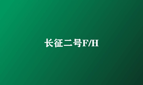 长征二号F/H
