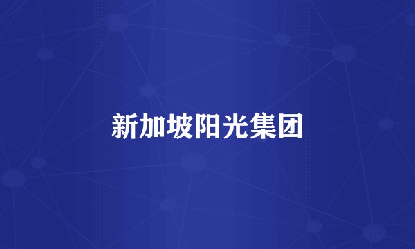 新加坡阳光集团