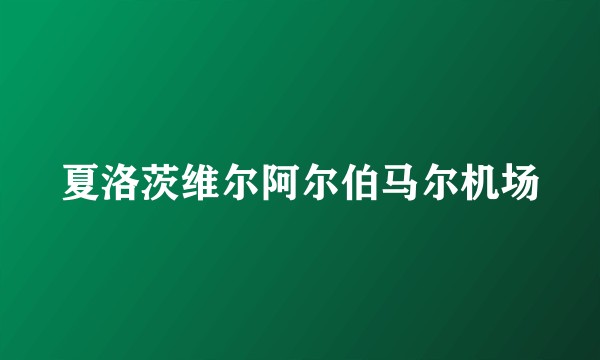 夏洛茨维尔阿尔伯马尔机场