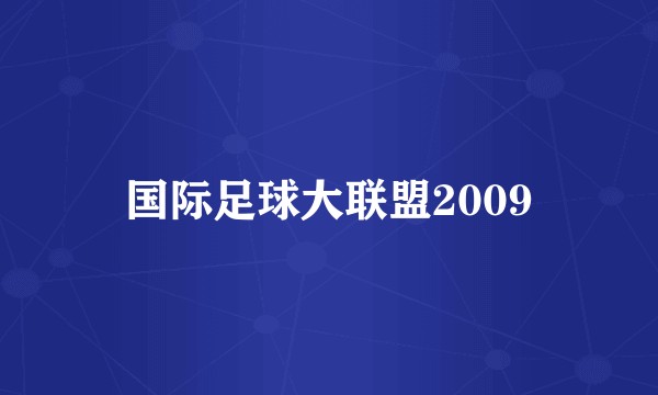国际足球大联盟2009