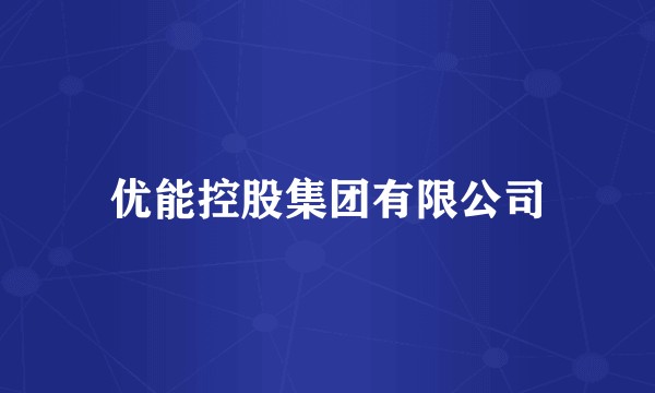 优能控股集团有限公司