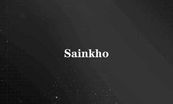 Sainkho
