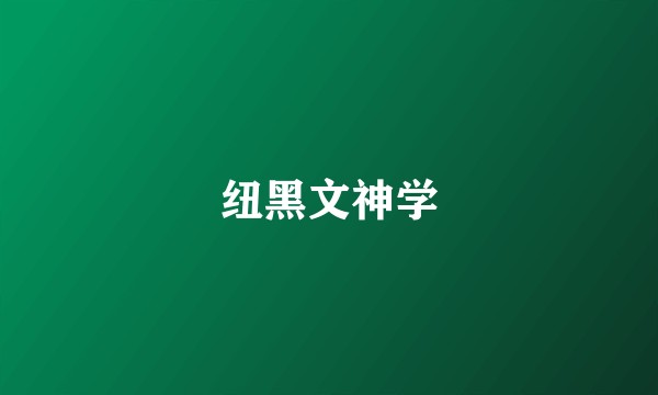 纽黑文神学