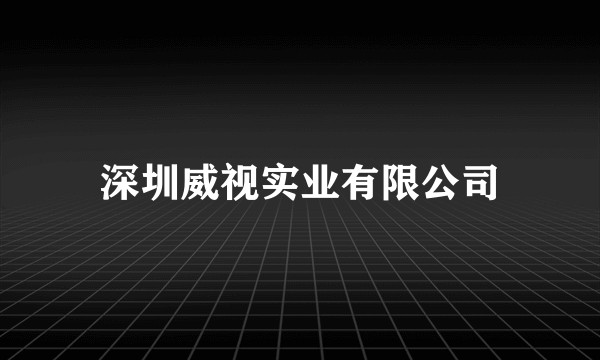 深圳威视实业有限公司