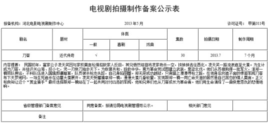 刀客（电视剧《刀客》）