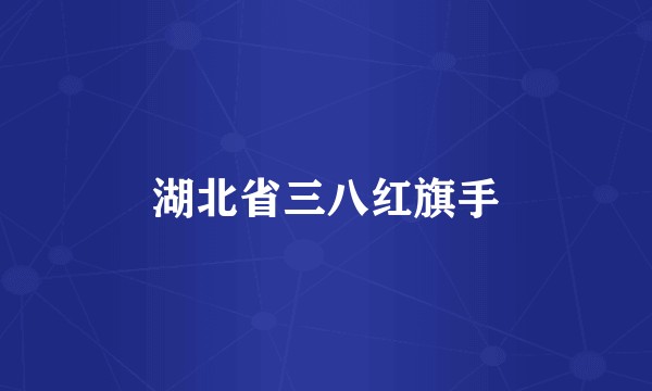 湖北省三八红旗手