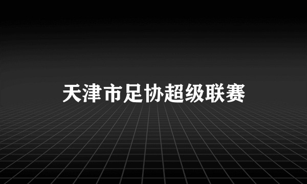 天津市足协超级联赛