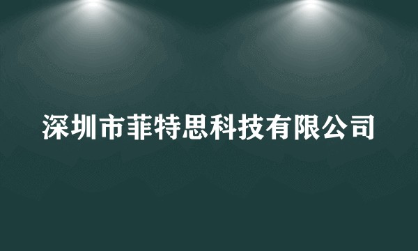 深圳市菲特思科技有限公司