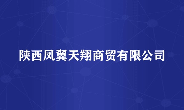 陕西凤翼天翔商贸有限公司