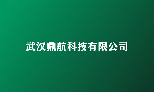 武汉鼎航科技有限公司