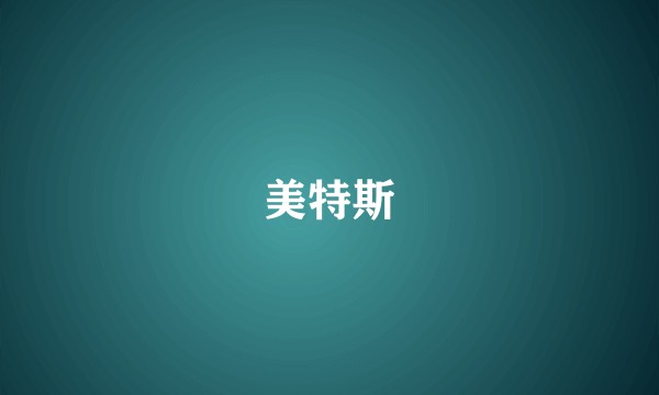 美特斯