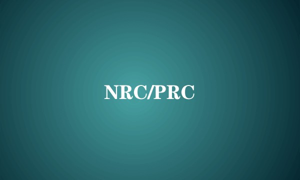 NRC/PRC