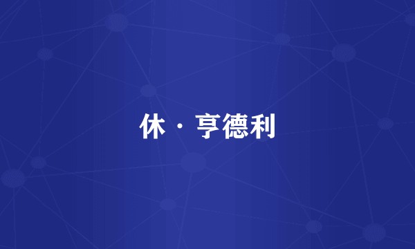 休·亨德利