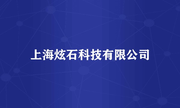 上海炫石科技有限公司