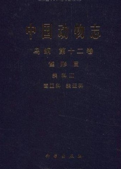 中国动物志：鸟纲鹟科