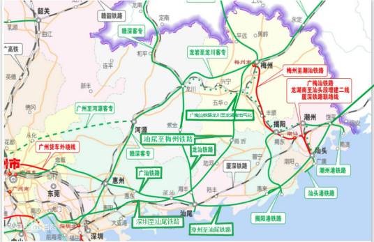 梅汕铁路（中国梅州至汕尾高速铁路）