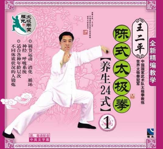 陈式太极拳养生二十四式