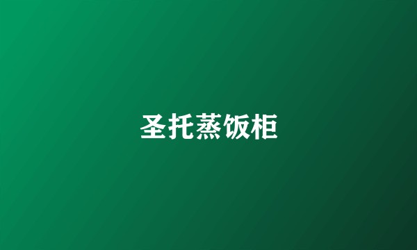 圣托蒸饭柜