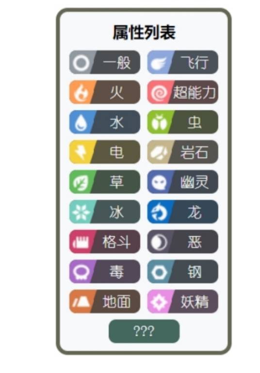 属性(宝可梦游戏名词)