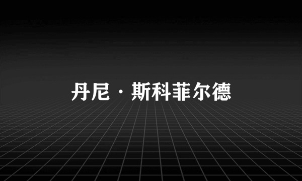 丹尼·斯科菲尔德