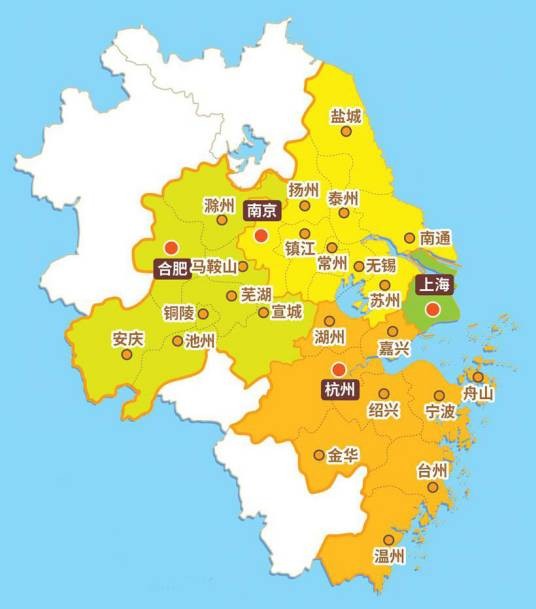 长江三角洲中心区
