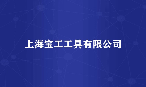 上海宝工工具有限公司