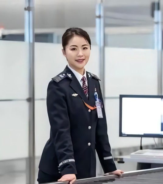 吴娜(上海虹桥机场安检护卫保障部旅检一科党支部书记)