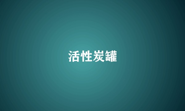 活性炭罐