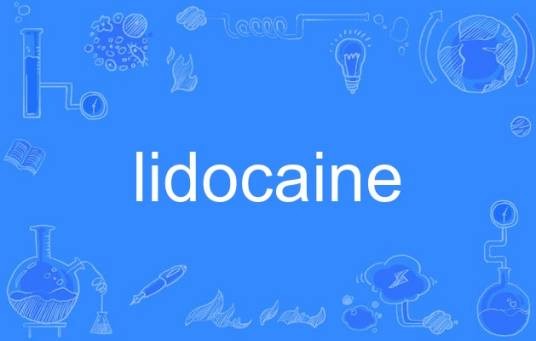 lidocaine（英语单词）