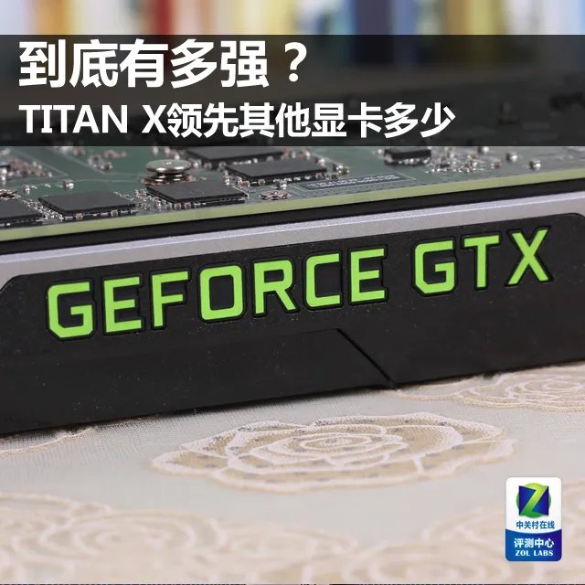 到底有多强?TITAN X领先其他显卡多少
