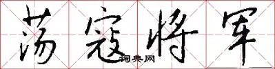 荡寇将军
