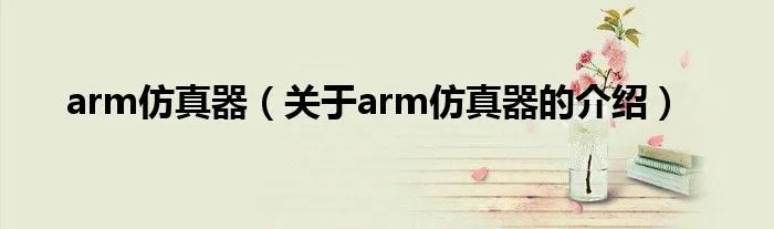 arm仿真器(关于arm仿真器的介绍)