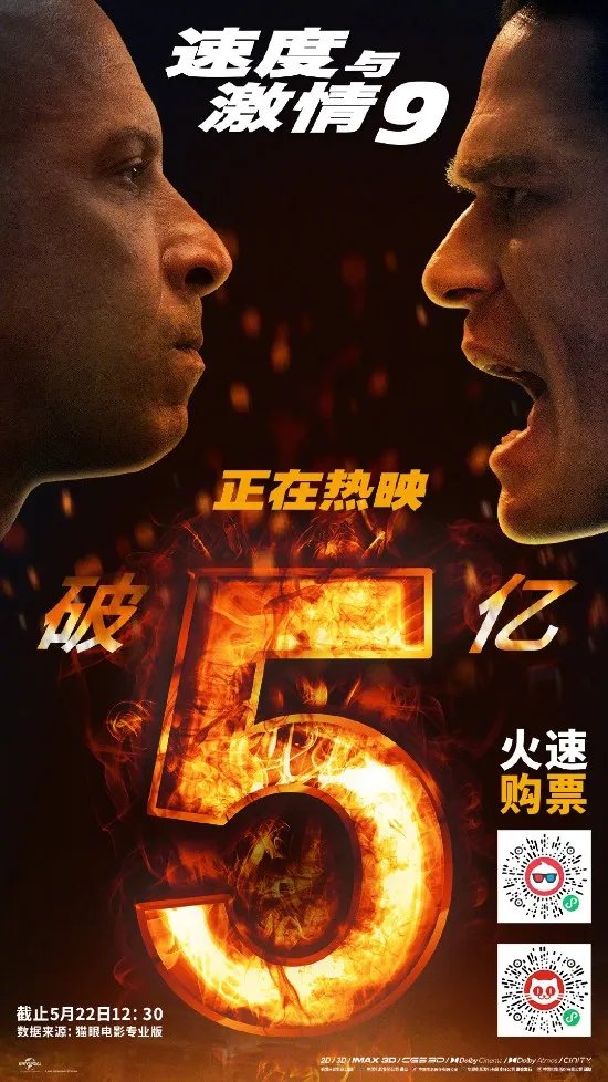 晨报:《速度与激情9》内地票房破5亿 《Dota2》战队代打处罚公布