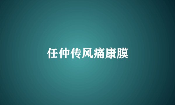 任仲传风痛康膜