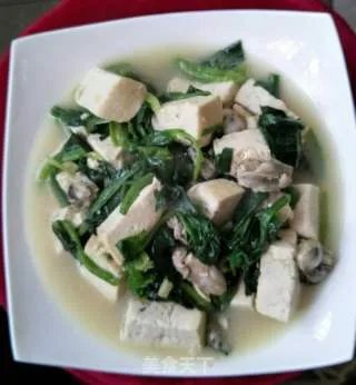 海蛎子炖豆腐