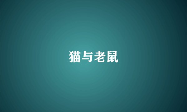 猫与老鼠