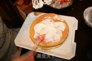 水果奶油蛋糕