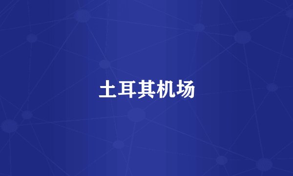 土耳其机场